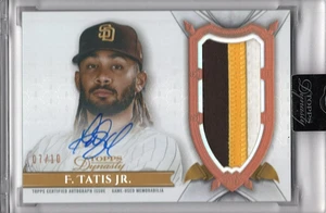 FERNANDO TATIS JR. 2024 TOPPS DYNASTY #DAP-FT5 GAME-USED PATCH AUTO 07/10 - Picture 1 of 2