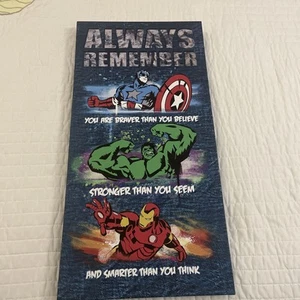 Marvel Avenger’s “ Wall Decor” - Picture 1 of 4
