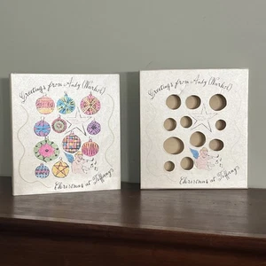 Greetings from ANDY WARHOL Christmas at Tiffany's BOOK & SLIPCASE John Loring - Imagen 1 de 22