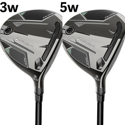 TaylorMade Qi35 MAX Fairway Wood 3w 5w 2Set Diamana BLUE TM50 SR Flex Carbon RH - Image 1 of 4