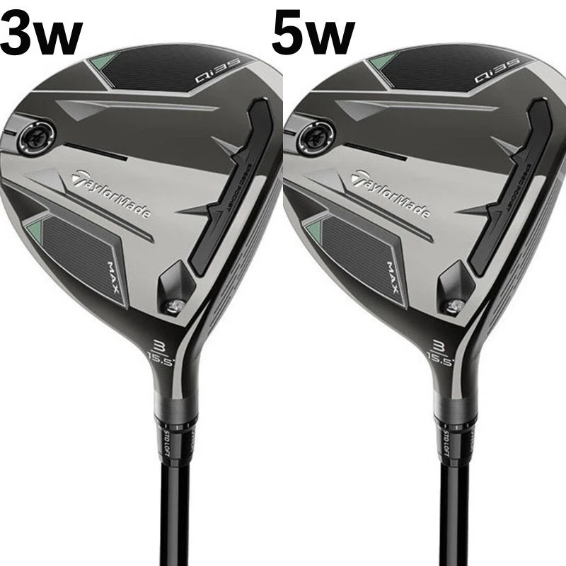 TaylorMade Qi35 MAX Fairway Wood 3w 5w 2Set Diamana BLUE TM50 Stiff Flex Carbon - Image 1 of 4