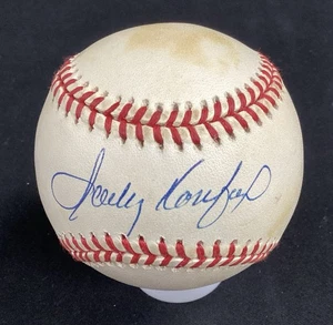 Sandy Koufax baseball firmato ONL Brooklyn LA Dodgers HOF autografo PSA/DNA 1 - Foto 1 di 6