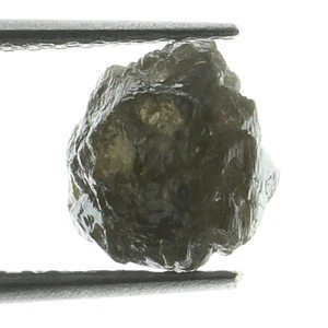 Translucent Natural Rough Loose 2.41 Carat Raw Grey Silver Color Diamond - Picture 1 of 1
