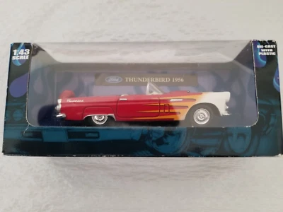 Opened New Ray X-Treme Machines 1956 Ford Thunderbird 1:43 Scale 2001 - Image 1 of 4