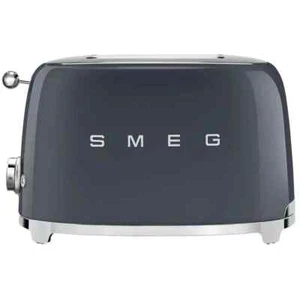 Smeg 50s Retro Style 2 Slice Toaster Slate Grey TSF01GRAU Kitchen Toasters - Picture 1 of 3