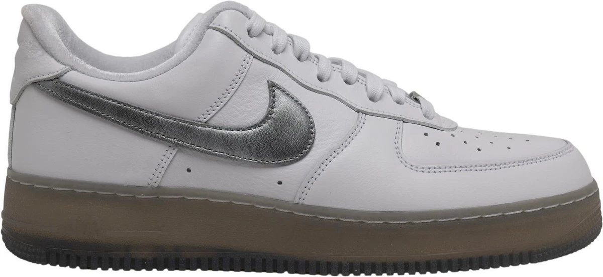 Nike Air Force 1 '07 Premium White Metallic Silver for Sale