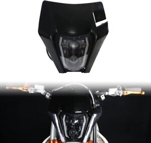 Fit KTM 250/350/450 SXF/XCF 19-22 Off-Road Light Kit Black LED headlight