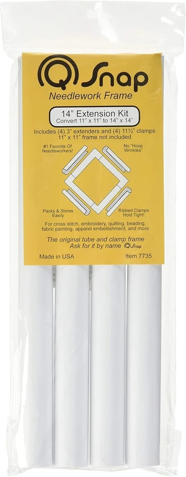 Q Snap Needlework Frame Extension Kit Convert 11 x 11 inch - Image 1 of 4