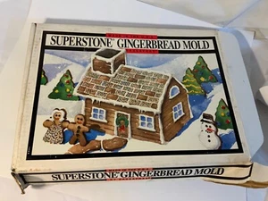 SUPERSTONE GINGERBREAD MOLD KIT - COMPLETE , MADE BY SASSAFRAS IN USA A2 - Picture 1 of 4