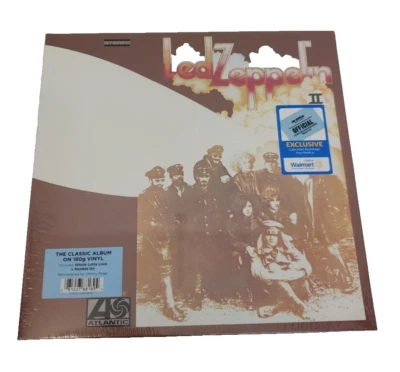 Led Zeppelin II 180g Vinyl W Replica Tour Pass Remastered Jimmy Page Germany NEW - Image 1 of 4