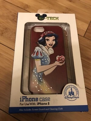 Funda Teléfono Disney Parks D-Tech BLANCANIEVES Para iPhone 5/5s Nueva Foto 1 de 2