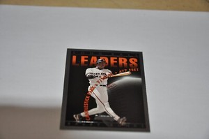 Barry Bonds long balls leaders insert 1 of 8 3618/5000 baseball
