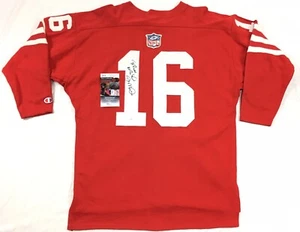 Joe Montana Signed San Francisco 49ers Authentic Jersey JSA COA - Picture 1 of 10