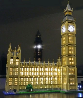 New USB Powered LED Light Kit for Lego 10253 Big Ben bricklite only 1 usb outlet - Image 1 of 4