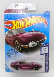 6048 HOT WHEELS CARTE US / OLYMPIC GAMES TOKYO 2000 / 184/250 TOYOTA 2000 GT - Picture 1 of 1
