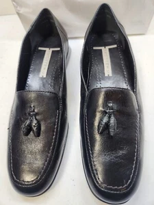 Trotters Damenschuhe flach schwarz Leder Gr. 7,5 M Freizeit Komfort Halbschuh - Bild 1 von 14