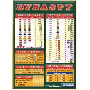 Used 8-lines Dynasty Arcade Game PCB P.C.Board Dyna Bet Type - Picture 1 of 1