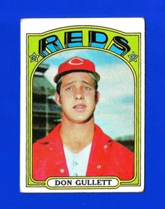1972 Topps Baseball Set Break #157 Don Gullett Filler Cincinnati Reds (SB2) - Bild 1 von 2