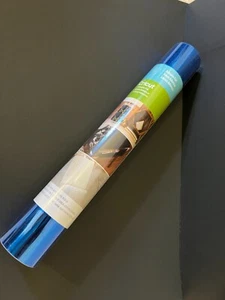 Cricut Removable Adhesive Foil Vinyl Blue 12" x 48" Roll - Picture 1 of 4