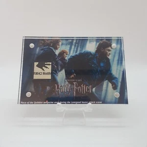 RARE- Harry Potter: part of Quibbler Movie Prop Encased in Stylish display w/COA - Picture 1 of 7