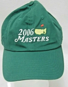 2006 MASTERS GREEN GOLF HAT AMERICAN NEEDLE PGA SLOUCH STYLE NEW NO TAGS - Picture 1 of 5