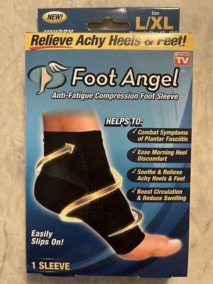 Foot Angel Anti-Fatigue Compression Foot Sleeve By Ontel Size Large/Extra Large - Image 1 of 2