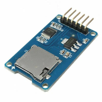 Memory Card Reader Micro SD Mini TF Shield Module Board Card SPI Arduino PIC - Image 1 of 4