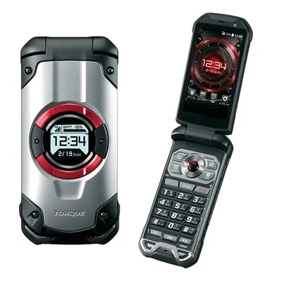 KYOCERA KYF33 TORQUE X01 WIFI TOUGH RUGGED ANDROID FLIP PHONE NEW UNLOCKED KYF31 - Image 1 of 4
