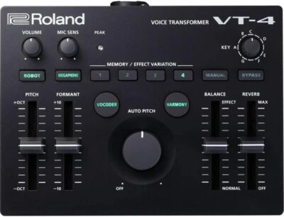 Roland Voice Transformer VT-4 Black New from Japan - Image 1 of 4