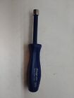 Snap-on Tools USA NEW bleu 3/8" SAE 6 Point Nut Driver NDD112AB & Red 1/4 used