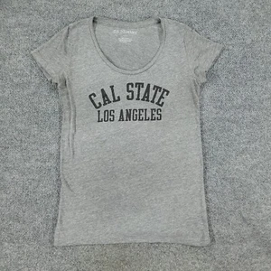 Redshirt Shirt Girl's Large Gray Cal State Los Angeles University Short Sleeve - Picture 1 of 11