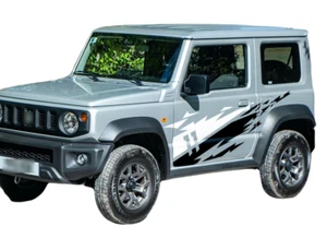 Graphics Mud Splash Stripe Car Sticker For Suzuki Jimny Side Door Vinyl Decals - Picture 1 of 4
