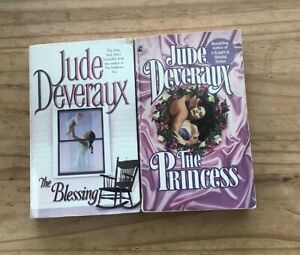 Jude Deveraux Paperback Lot Of 2 The Blessing The Princess