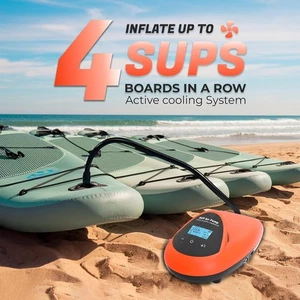 TONSIM 20PSI SUP Pump, Dual Stage AutoOff, Fast Inflation/Deflation, - Picture 1 of 4