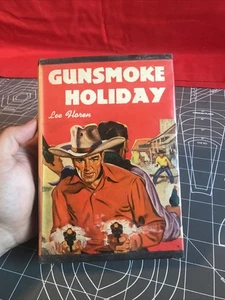 Vintage 1947 Gunsmoke Holiday by Lee Floren Hardcover w/ Dust Jacket - Picture 1 of 13