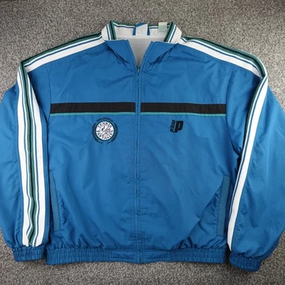 Vintage Prince Tennis Fantasies Jacket Mens Medium Blue Green Sportswear 90s - Image 1 of 4