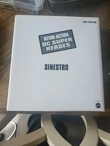 Retro-Action DC Super Heroes Sinestro Figure In Adult Collector Box 2010 Mattel - Picture 1 of 3