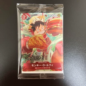 Tarjeta UNA PIEZA Mono D. Luffy P-080 Sellada Promo MOS BURGER JP - Imagen 1 de 2