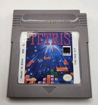 Tetris (Nintendo Game Boy 1989) Authentic Tested Retro Mint Rare DMG Game GB  - Image 1 of 4