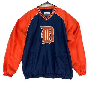 Detroit Tigers Jacket Coat G-III Sports Carl Banks Windbreaker Size Large - Picture 1 of 9