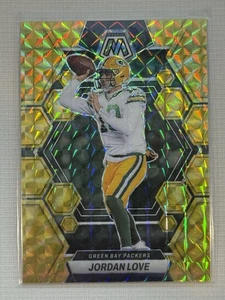 2023 Panini Mosaic Yellow Reactive Jordan Love #83 - Picture 1 of 2