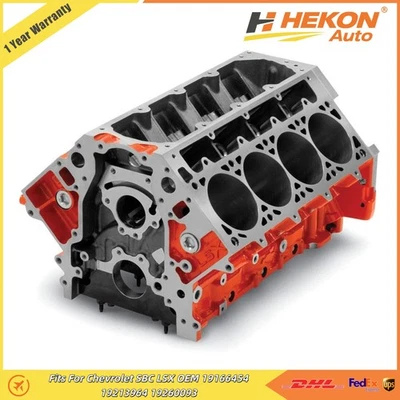 Engine Empty Block Fits For Chevrolet SBC LSX OEM 19166454 19213964 19260093 - Image 1 of 4