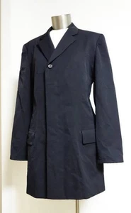 Chaqueta Larga de Lana Yohji Yamamoto Talla S Negra de Japón - Imagen 1 de 3