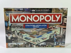 Monopoly Stratford-Upon-Avon Edition Board Game Brettspiel Neu HJ - Bild 1 von 2