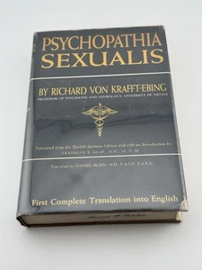 PSYCHOPATHIA SEXUALIS Richard Von Krafft-Ebing 1965 First English Translation HC - Picture 1 of 12