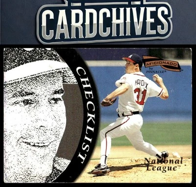 Greg Maddux 1996 Pinnacle Aficionado #199 - Image 1 of 2