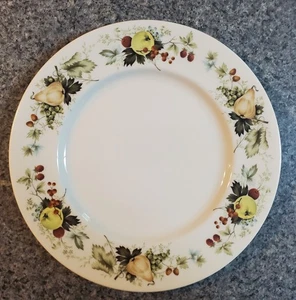 Piatto Royal Doulton Miramont 10 5/8" porcellana traslucida 1965-1983 Inghilterra - Foto 1 di 4