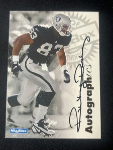 Rickey Dudley 1997 SkyBox Premium Autographics RC Autograph Auto #NNO Oakland - Foto 1 di 2