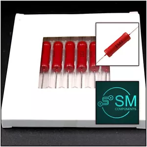5 X 3W High Voltage 1MΩ Resistor Non-Inductive Glass Film Resistance HVR80A 10kv - Picture 1 of 4