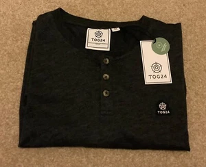 BNWT Tog24 long sleeve Henley T shirt size M lighter weigh - Picture 1 of 5